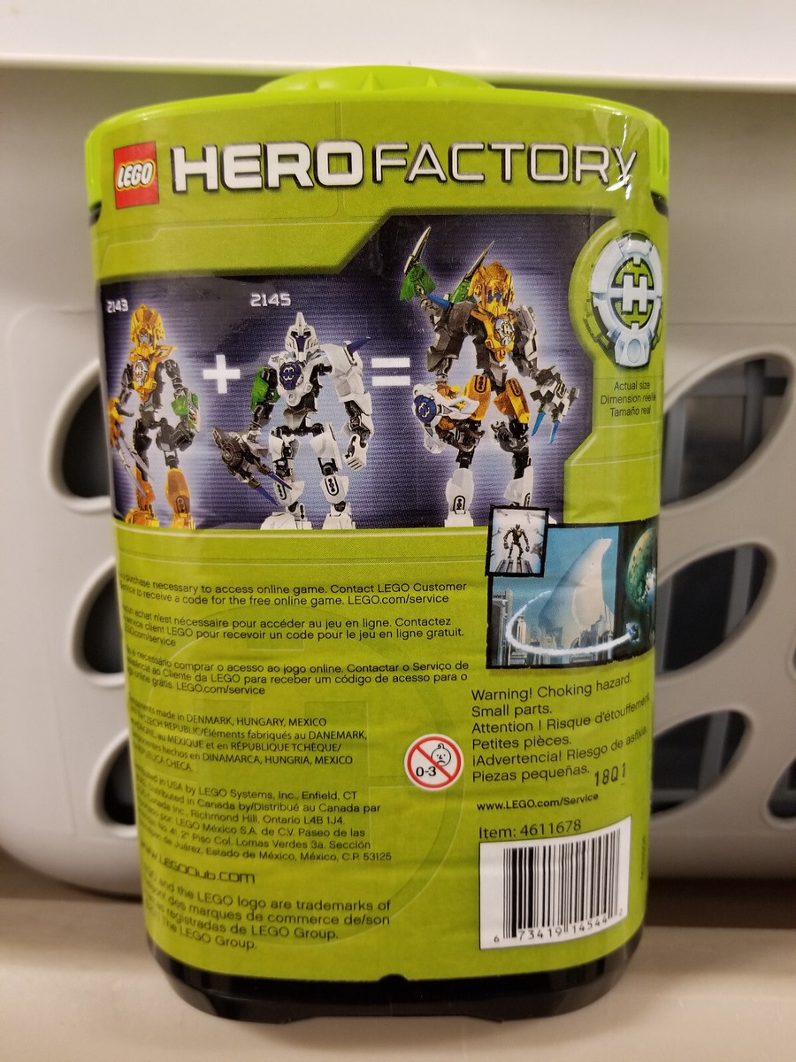 Lego 2143 ROCKA 3 Hero Factory LION KING Witch Doctor action