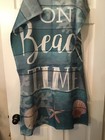 Large Porch Art Flag 28”x40” On Beach Time- New