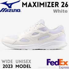 Mizuno Running Shoes Maximizer 26 White K1GA2402 01 WIDE 2023 UNISEX NEW 