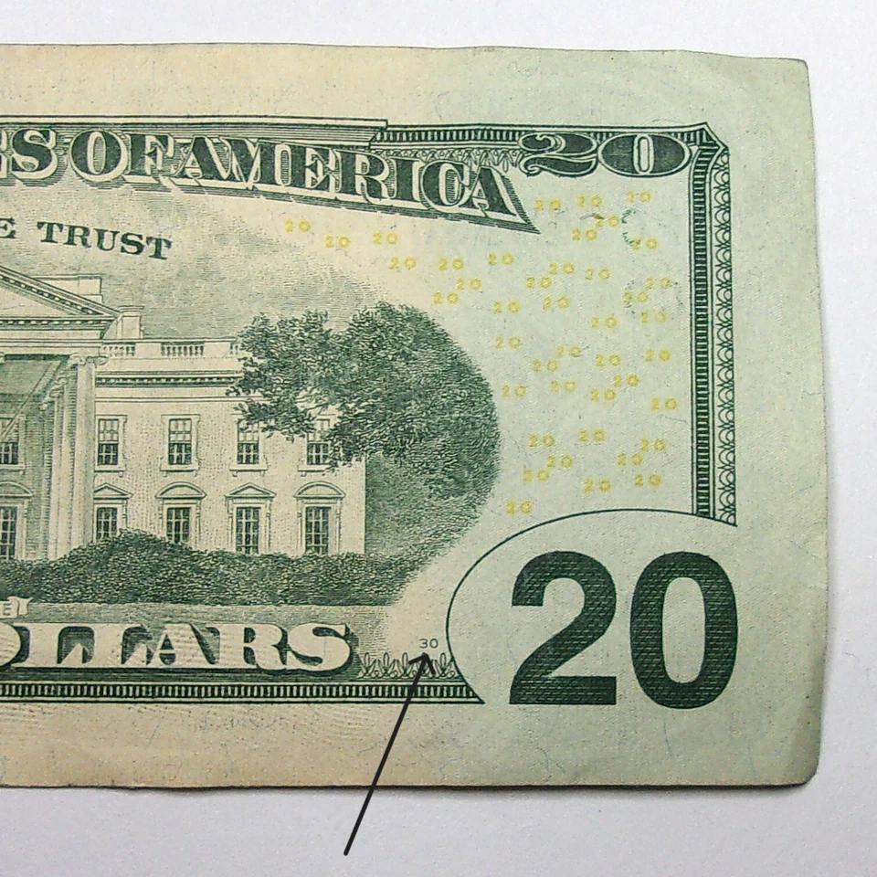 2017 A $20.00 Star Note with low back plate # of 30 Steven T  Mnuchin Bill - Image 2 of 4