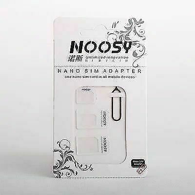 4in1 SIM Card Adapter For All Mobile Phones 4 In 1 Pack Nano Micro Standard - Imagen 3 de 6
