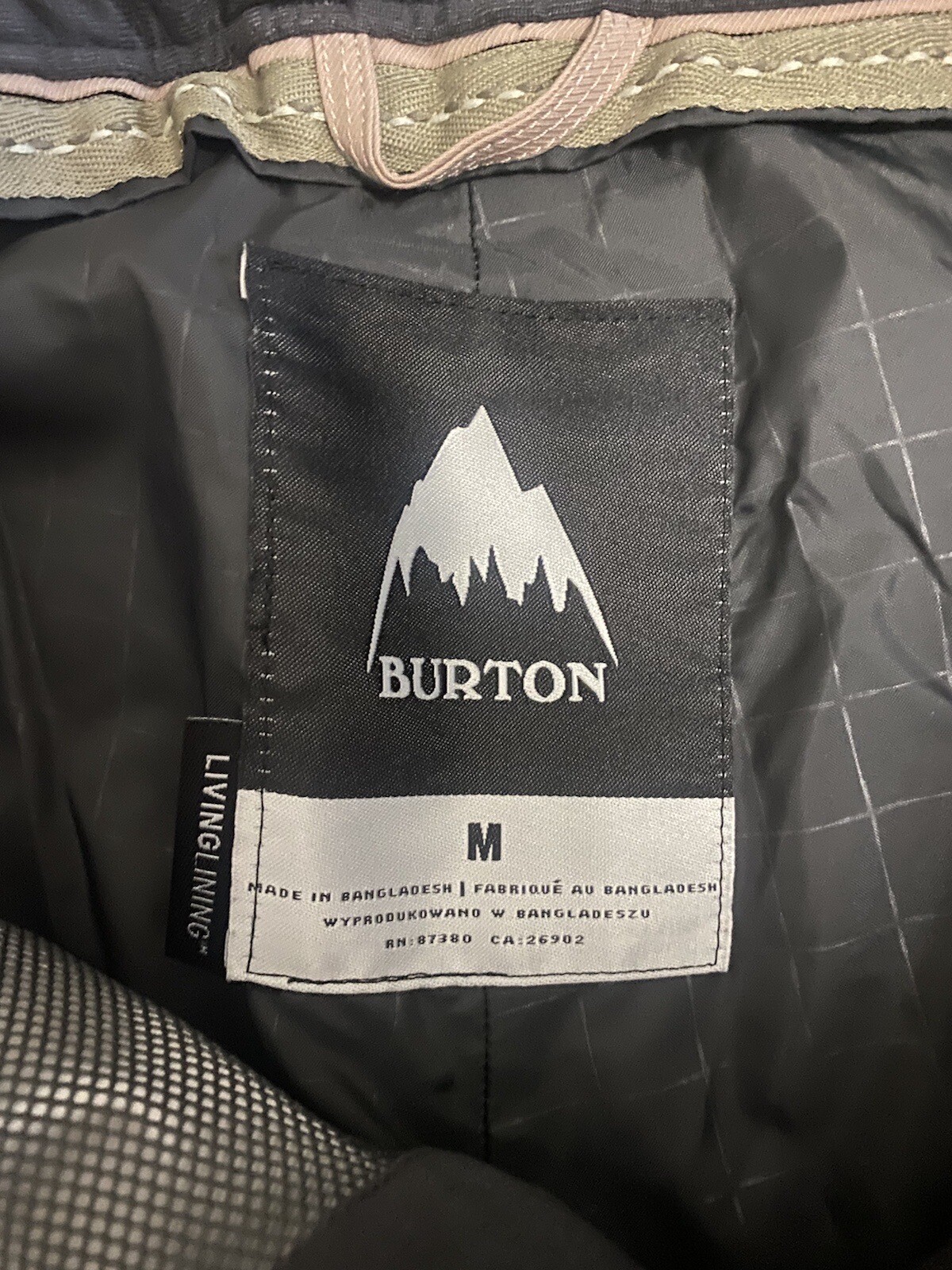 Burton Mens Size Medium Dryride SKI Snowboard Pants eBay