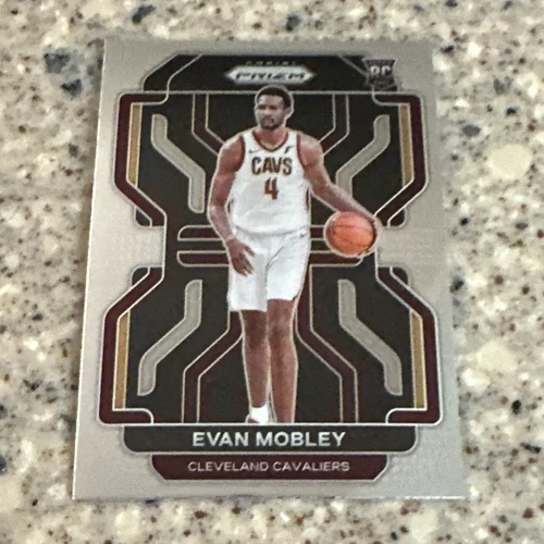 Evan Mobley 2021-22 Prizm Basketball #325 RC-Cleveland Cavaliers-NBA 