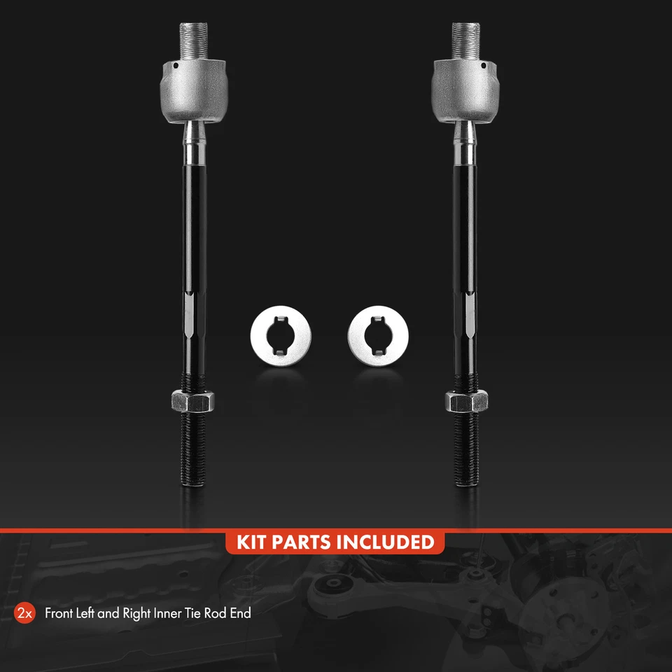 Extremo de barra de amarre interior delantero 2 piezas para Nissan 300ZX 1990-1995 INFINITI M30 1990-1992 Foto 3 de 4