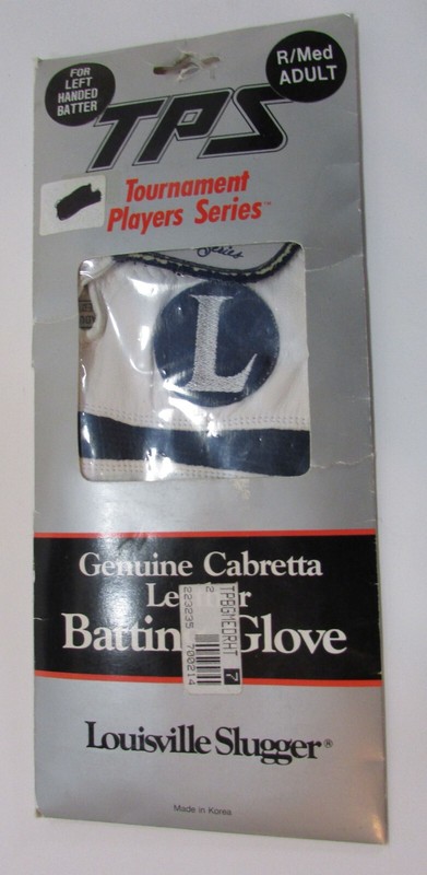New 1980's TPS Tournament Players Style Genuine Cabretta Leather Batting Glove