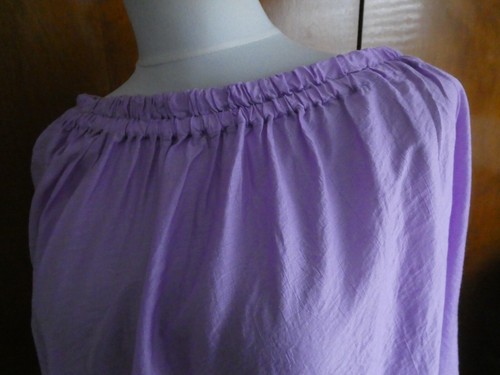 Anthropologie Maeve Damen Flieder/Lila Schulterbluse Größe Large - Bild 6 von 15