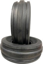 2-11lx15 3 Rib Heavy Duty Tractor Tires  11l-15 Load 8 Ply Tractor Tubeless