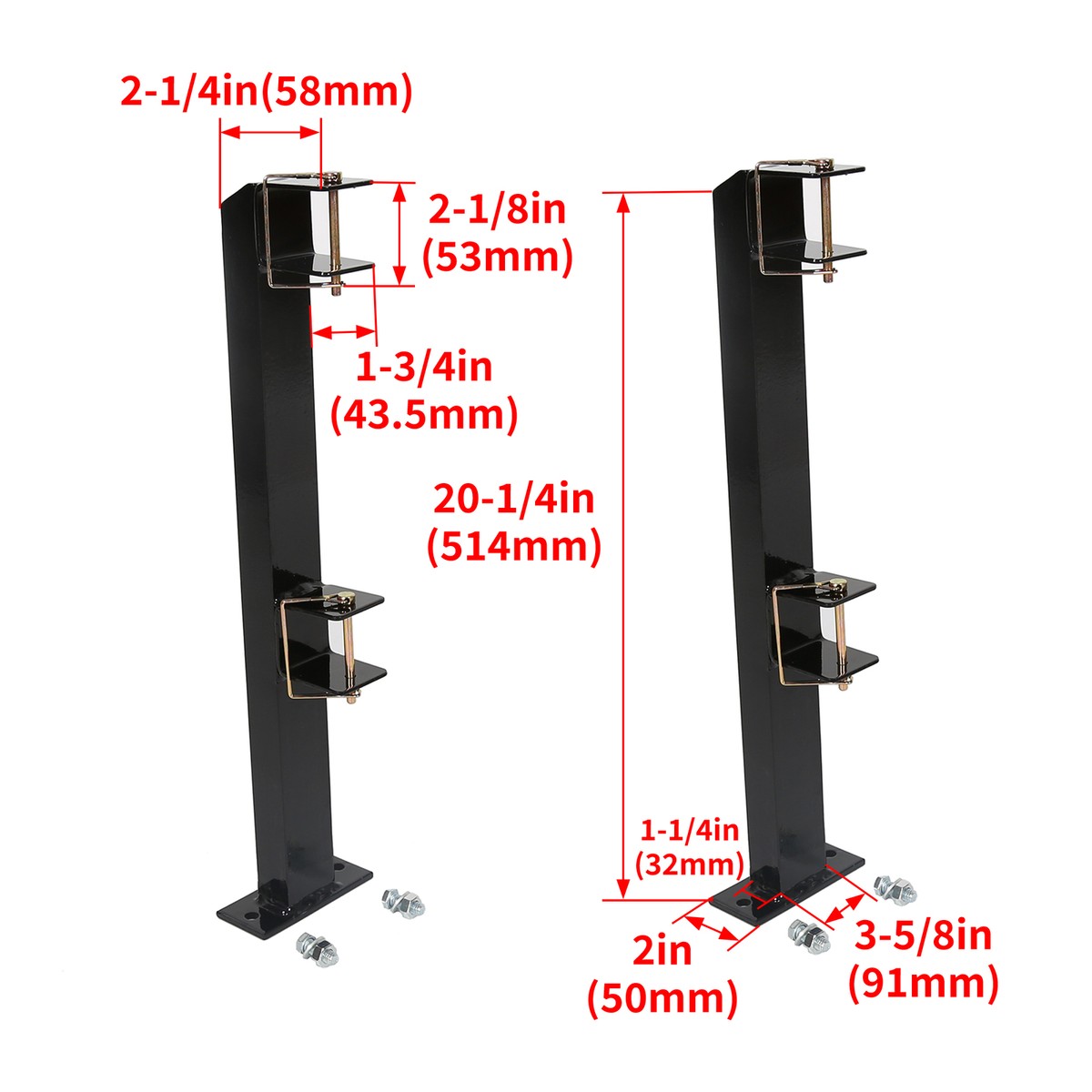 2-Place Edgers Weeder Gas Trimmer Rack Holders For Open