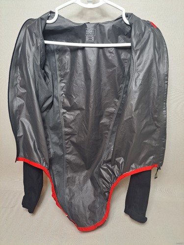 Gore Bike Wear Men's Active Paclite Full Zip Mock Neck Goretex Cycling M/Medium - Picture 3 of 3