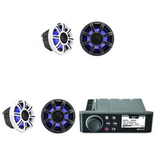 Fusion Entertainment MS-RA70 Marine Entertainment System with Bluetooth w/ 2...