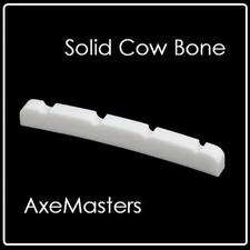 GeetarGizmos CURVED BONE NUT for Fender PRECISION P-Bass - 1.65" / 42mm