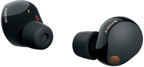 Naprawdę bezprzewodowe słuchawki Bluetooth z redukcją szumów Sony WF-1000XM5 - czarne - Zdjęcie 2 z 8