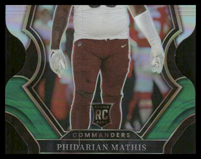 Phidarian Mathis Panini Select #200 Die-Cut Black/Green