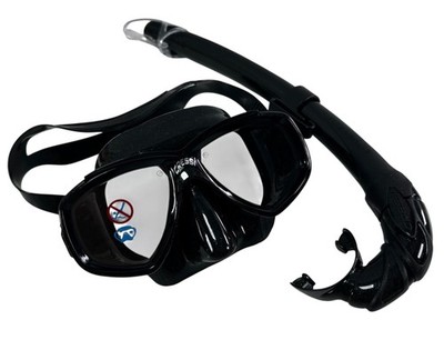 Cressi Perla Taucherbrille Erwachsene, Schnorchelset, gehärtetes Glas