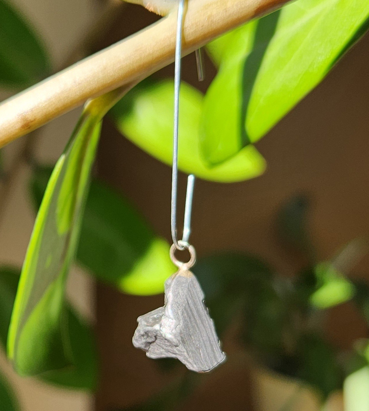 5.00 grams~CAMPO DEL CIELO Iron METEORITE~CHRISTMAS TREE ORNAMENT/Pendant