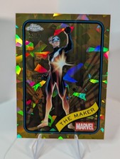 2025 Marvel Topps Chrome Sapphire The Maker #74 Gold Refractor 23/50