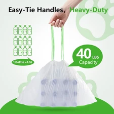 24 Count Cat litter Box Liners, 36" x 16" Large Extra Durable Heavy Duty Litt...