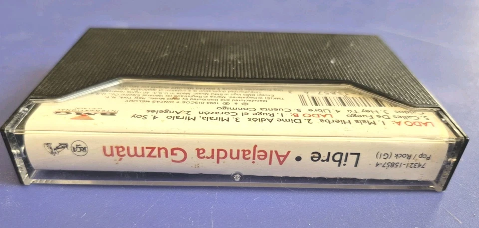 Alejandra Guzman, Libre, 1993 Discos y Cintas Melody, Cassette Tape - Image 2 of 4