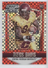 2015 Panini Prizm Collegiate Draft Picks Red Power Prizm Titus Davis #242 2d7