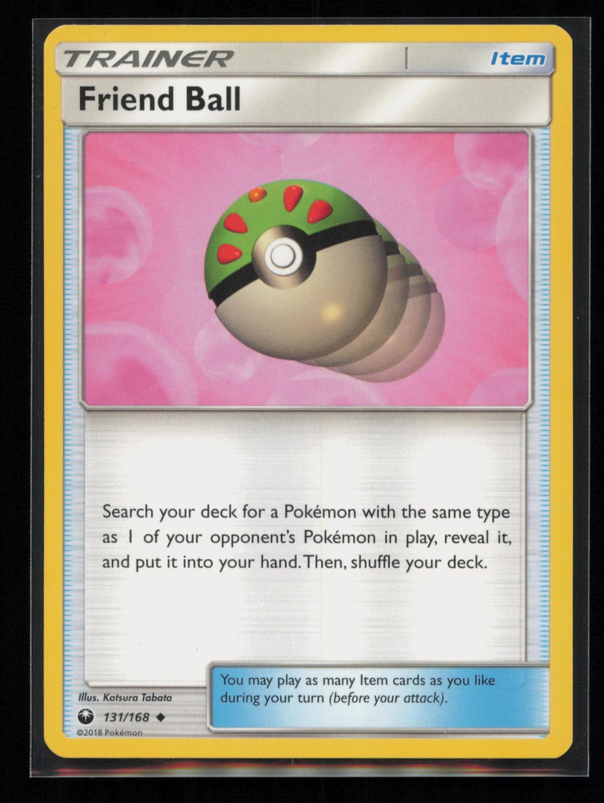 Friend Ball 131/168 Pokemon Celestial Storm Uncommon Lightly Played