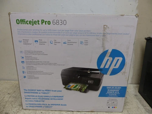 HP Officejet Pro 6830 Wireless All-in-one Inkjet Printer ~ Open Box ~ FREE SHIP