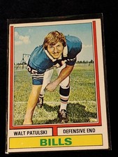 1974 Topps Football - #79 Walt Patulski - Buffalo Bills VG-EX Condition 