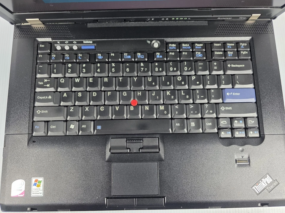 Portátil Lenovo thinkpad t61p T770 2 Dup 2,40 GHz 2 GB 100 GB HDD Foto 2 de 4