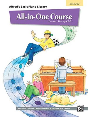 All-in-One Course for Children: Lesson, Theory, Solo, Book 5 (Alfred's Basic Pia