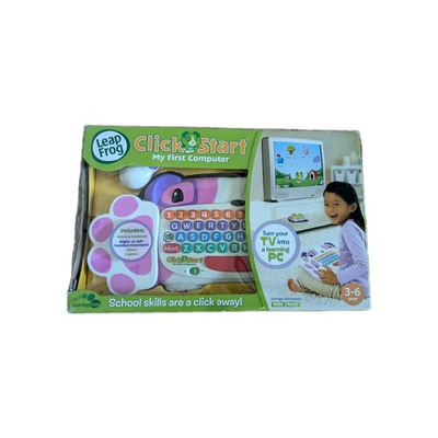 #ad Pink Leap Frog Click Start System My First Computer. Learning Path Toy $68.00