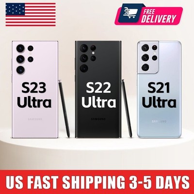 NEW Samsung Galaxy S23 Ultra / S22 Ultra /S21 Ultra 5G Factory Unlocked GSM CDMA