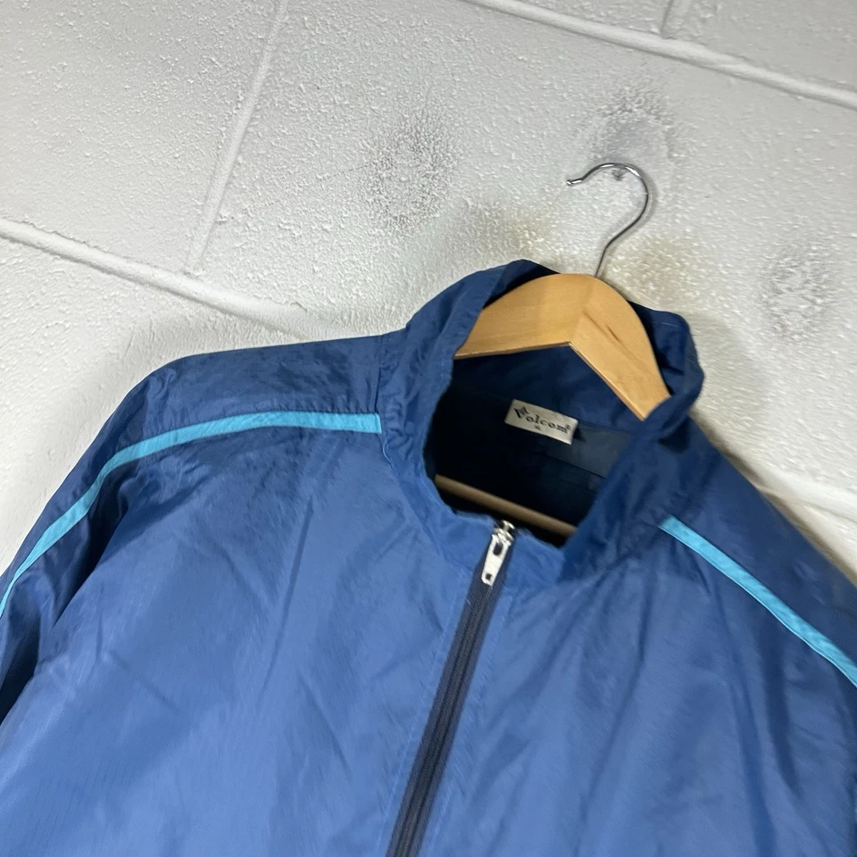 Vintage Volcom Jacket Mens Extra Large Blue Made In USA Smock Anorak 90s Y2K* - Image 4 of 4