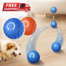 Smart Dog Toy Ball USB Electronic Interactive Pet Toy Automatic Moving Bouncing