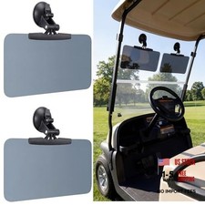 2 Pcs Golf Cart Sun Visor Suction Cup Golf Cart Sun Visors Compatible with