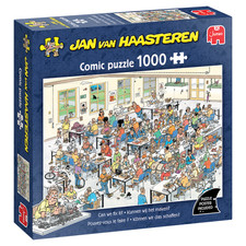 Jumbo Can we fix it? by Jan van Haasteren 1000 piece cartoon jigsaw puzzle