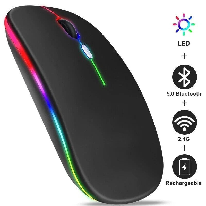 Maus ergonomisch Kabellos Wireless Funkmaus 2.4Ghz 1600 dpi Laptop PC Maus Mouse