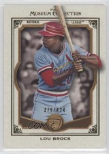 2013 Topps Museum Collection Copper 376/424 Lou Brock #39 HOF 0l2