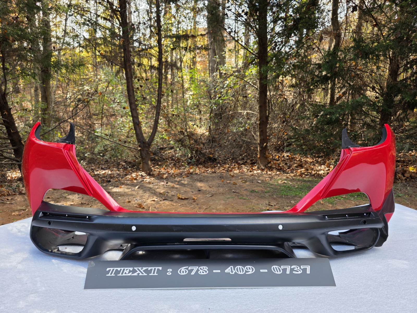 FERRARI PORTOFINO REAR BUMPER COVER 2019 2020 2021.    88981000 OEM No Shipping 