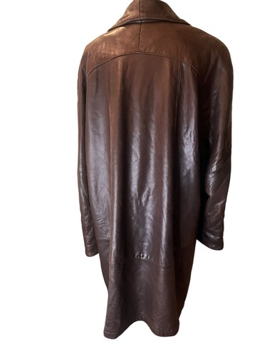 Vakko V. Sport Too Women’s Lamb Leather Brown Jacket Long Sleeve Size Large - Picture 4 of 5
