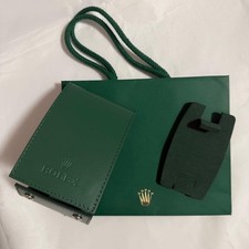 Not For Sale. ROLEX Watch Case, Green, For Portable Watches And Small Items.