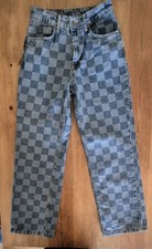 The Ragged Priest Muse Jeans Womens 26 Blue Denim Patchwork Boho Retro Festival