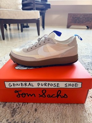 Nike x Tom Sachs General Purpose Shoe Studio Cream Blue DA6672-200 Size 11M
