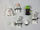 5- Mini Lego Star Wars Figures