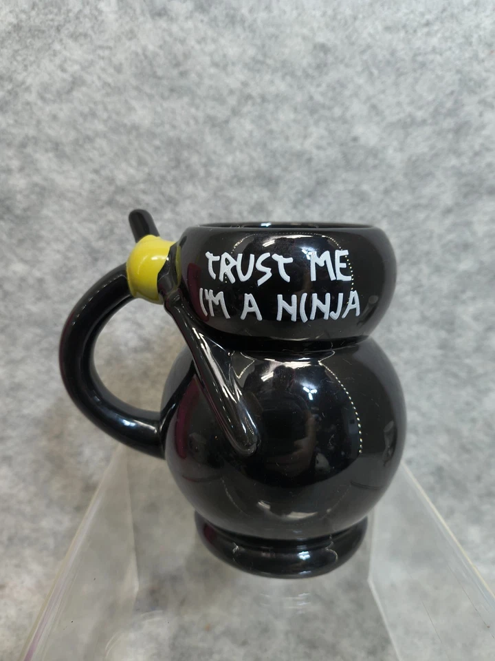 Trust Me I'm A NINJA Novelty Coffee Mug Big Mouth 12 oz. - Image 3 of 4