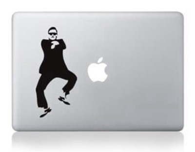 Apple MacBook Laptop Sticker Vinyl Decal PSY Gangnam Style Song Dance Pose Move