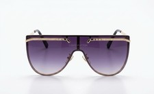 Louis Vuitton Shield Sunglasses Gold Metal Fr...