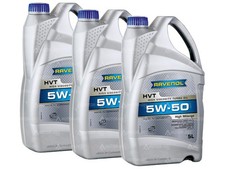 15 (3x5) Liter RAVENOL HVT SAE 5W-50, Motor&ouml;l, MB 229.1
