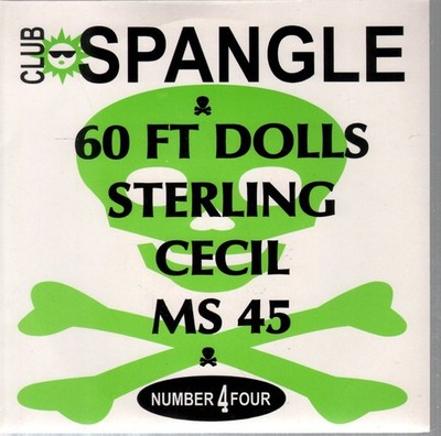 Various Artists Club Spangle 4 7'' Vinyl UK Spangle 1995 Compilation