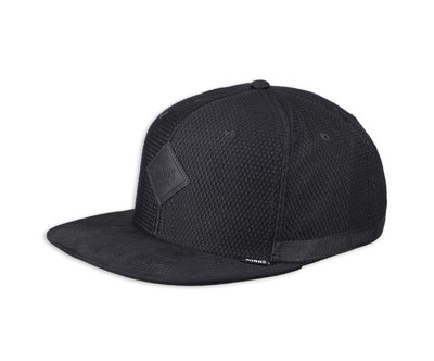 Djinns 6P Snapback Cap Honey Nylon Black Kappe Schirmmütze Mütze