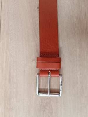 Marc O' Polo Ledergürtel Cognacbraun 111 cm lang, 4 cm breit