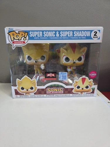 Funko Pop! Vinyl: Sonic the Hedgehog - Super Sonic & Super Shadow 2-Pack...